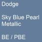 Preview: Dodge, Sky Blue Pearl Metallic, BE / PBE.